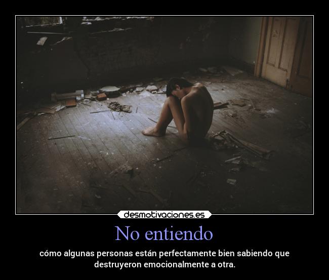 No entiendo - 