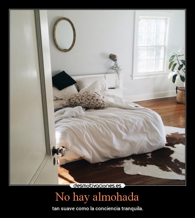 No hay almohada - 