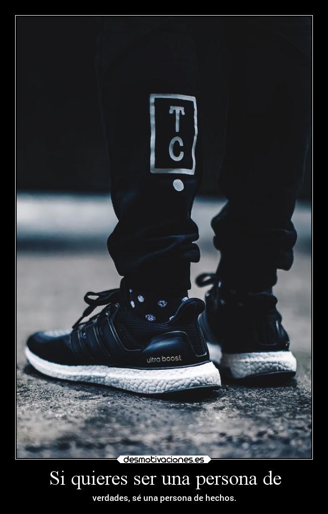 Si quieres ser una persona de - 