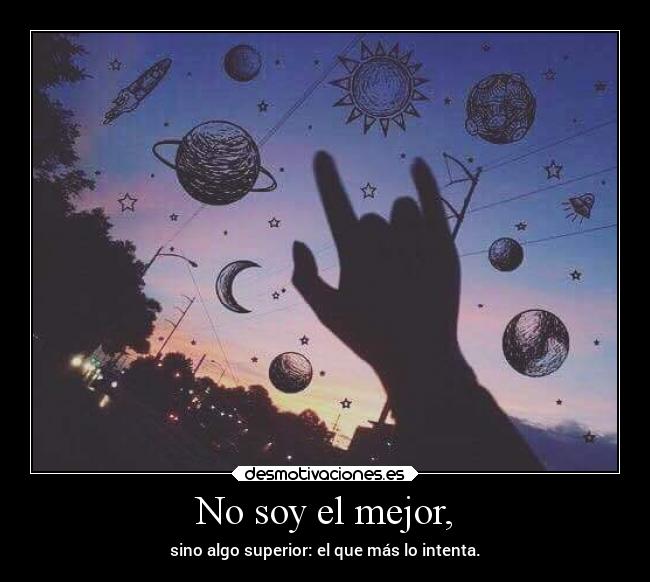 No soy el mejor, - 