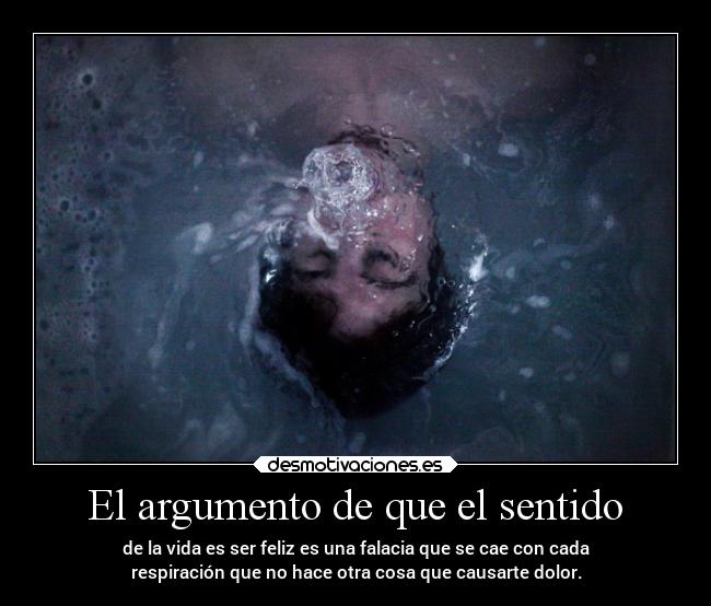 El argumento de que el sentido - 
