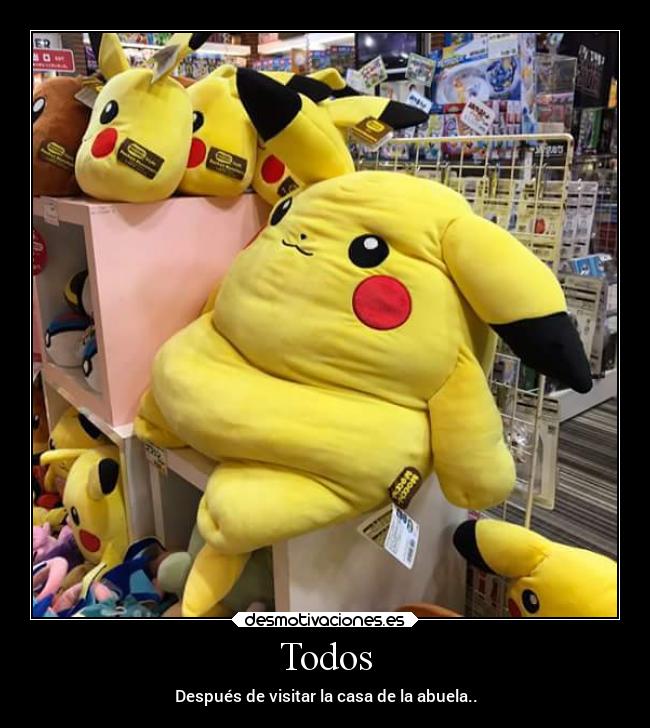 Todos - Después de visitar la casa de la abuela..