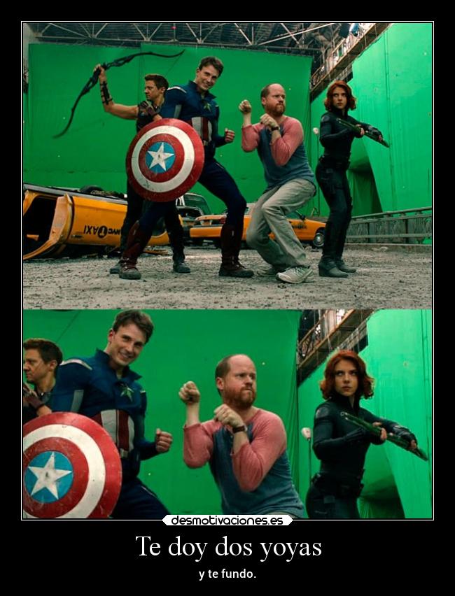 carteles humor losvengadores rodaje director josswhedon yoyaman elpatodelapiovendehierba desmotivaciones