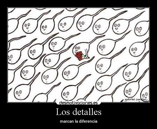 Los detalles -
