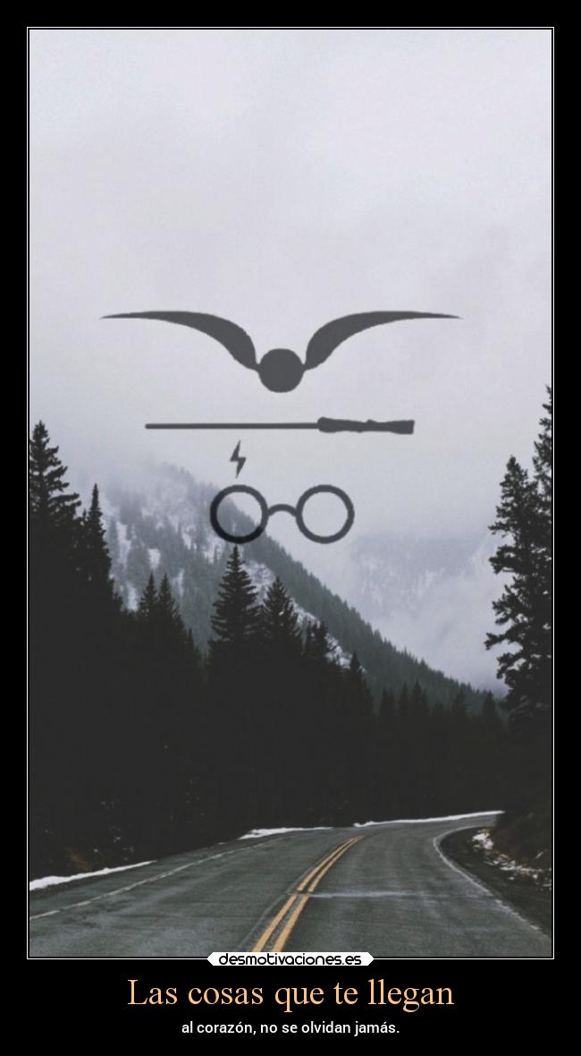 Las cosas que te llegan -