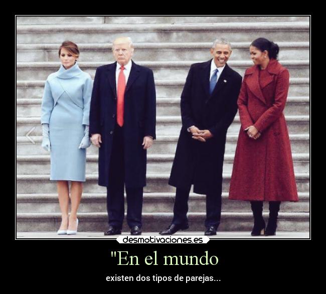 En el mundo - existen dos tipos de parejas...