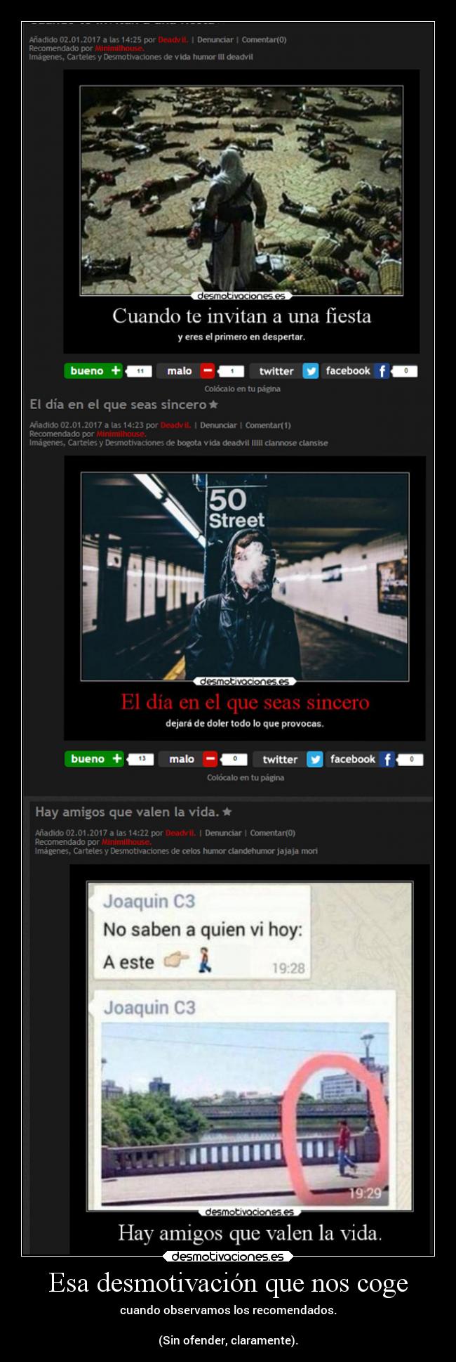 Esa desmotivación que nos coge - 