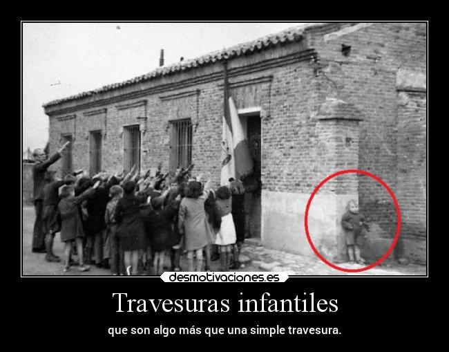 Travesuras infantiles - que son algo más que una simple travesura.