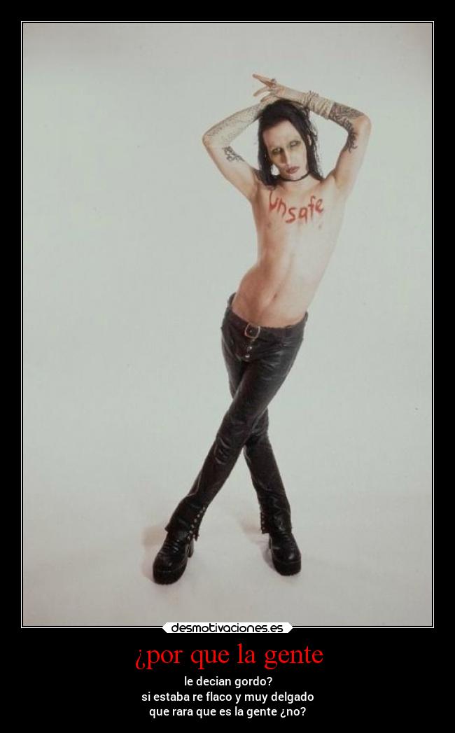 carteles tristeza manson gordo desmotivaciones