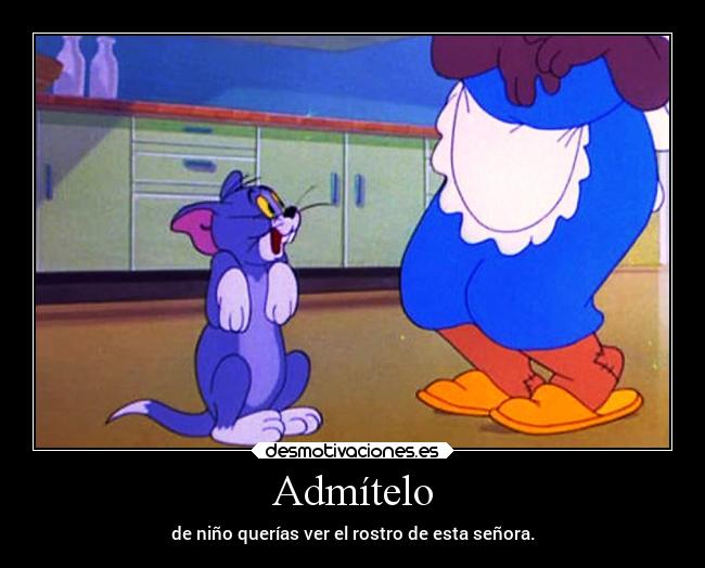 Admítelo - de niño querías ver el rostro de esta señora.