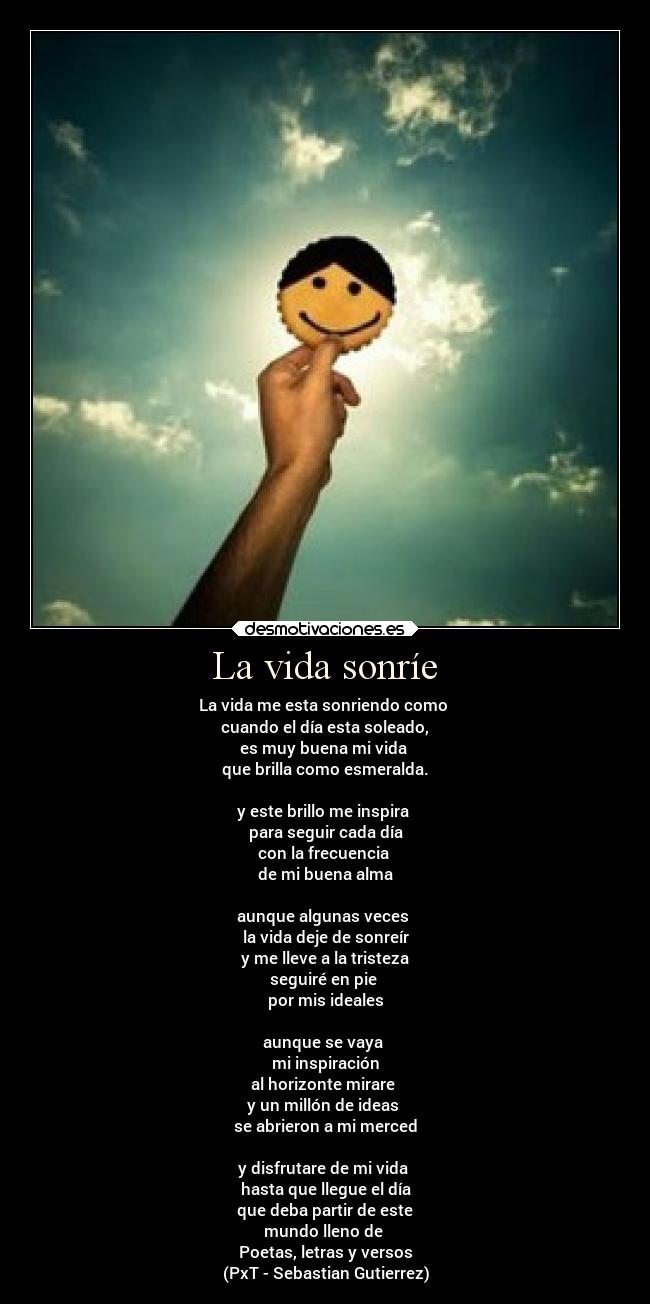 La vida sonríe -