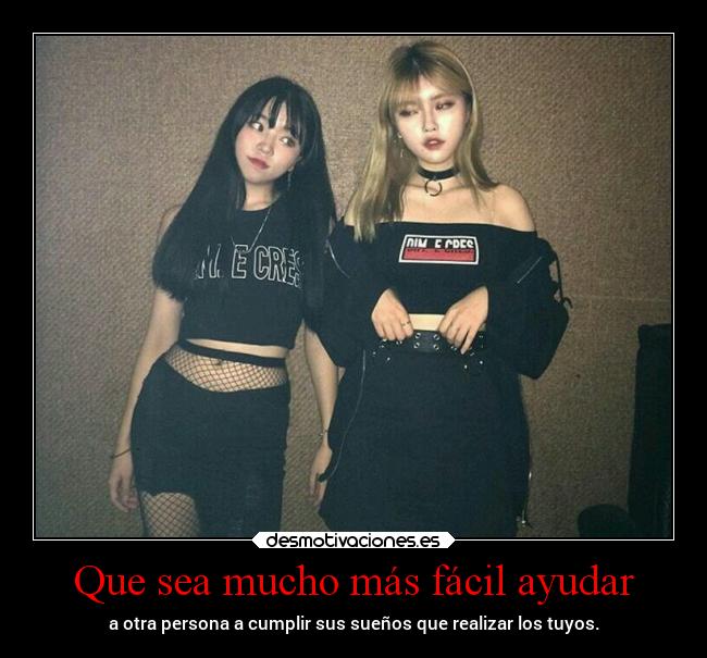 Que sea mucho más fácil ayudar -