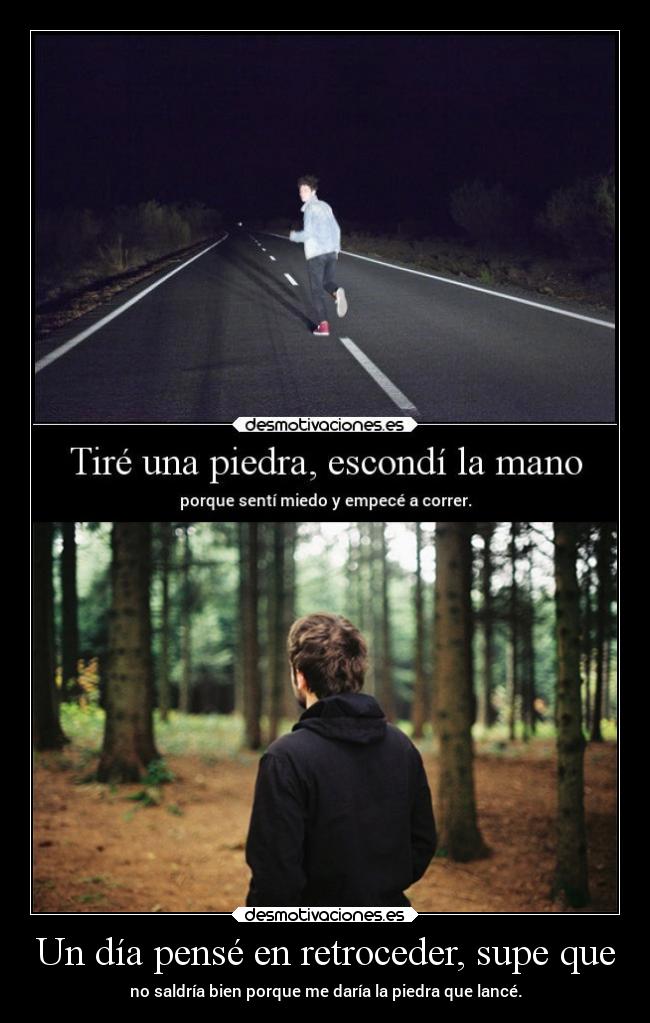 carteles vida prejucios palabrasqueregresan andrew rapsoge retroceder desmotivaciones