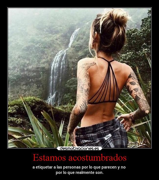 Estamos acostumbrados - 