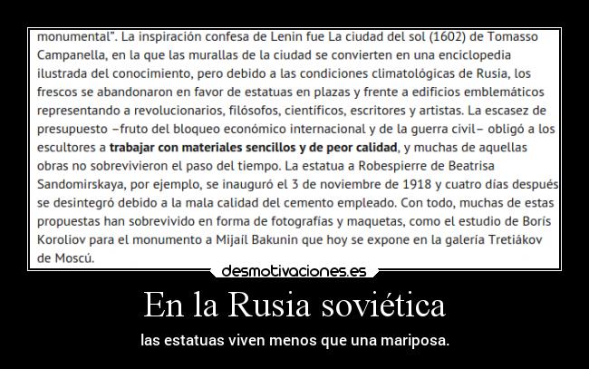 carteles vida tk73 nomeatrevoaponerloenhumorporqueestotalmenteciertoxd rusia sovietica desmotivaciones
