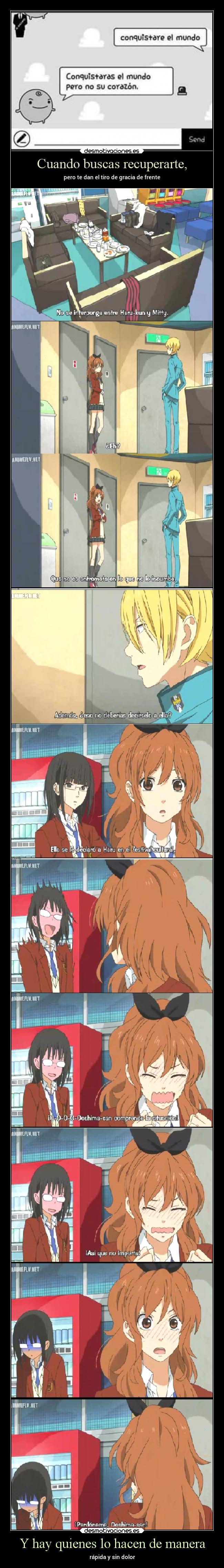 Y hay quienes lo hacen de manera - rápida y sin dolor