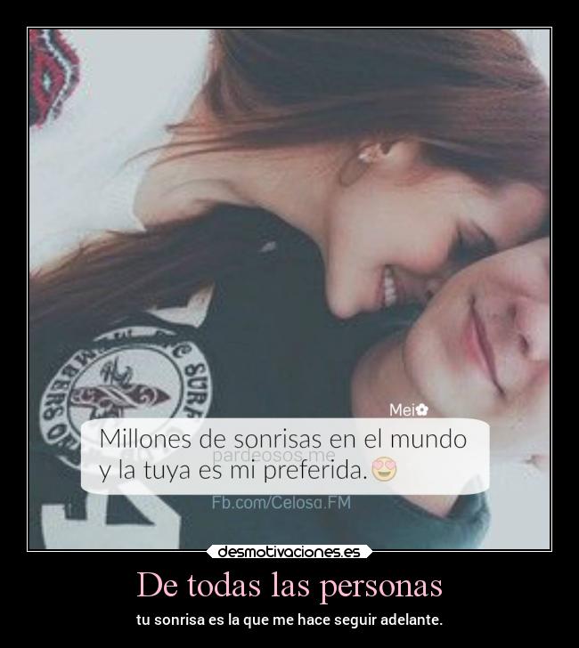 De todas las personas -