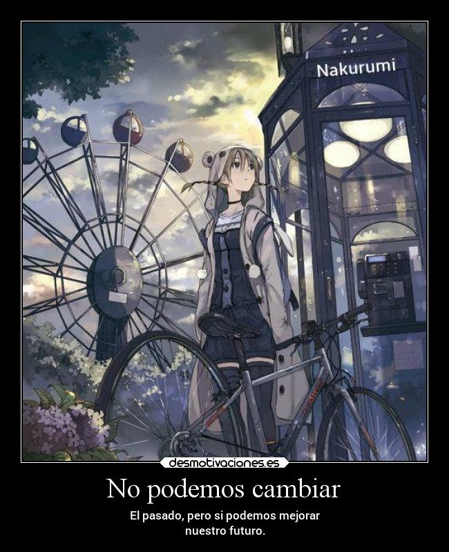 No podemos cambiar - 