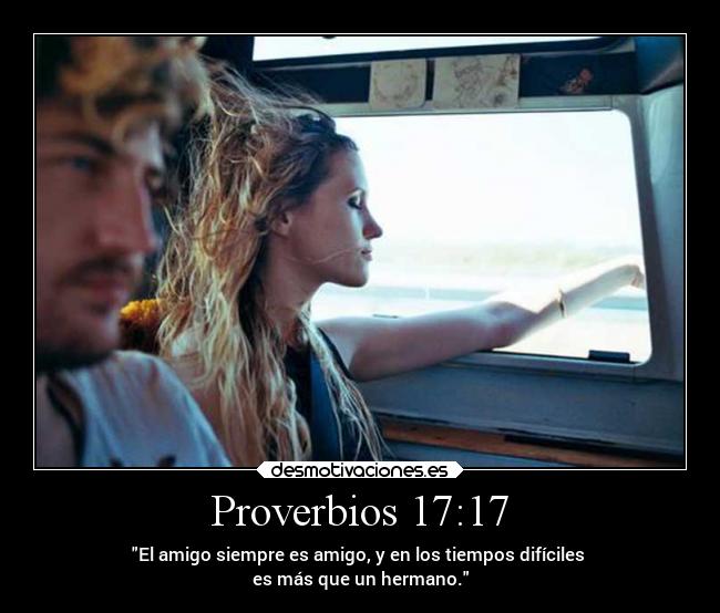 Proverbios 17:17 - 