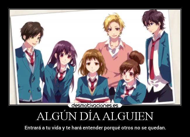 ALGÚN DÍA ALGUIEN -