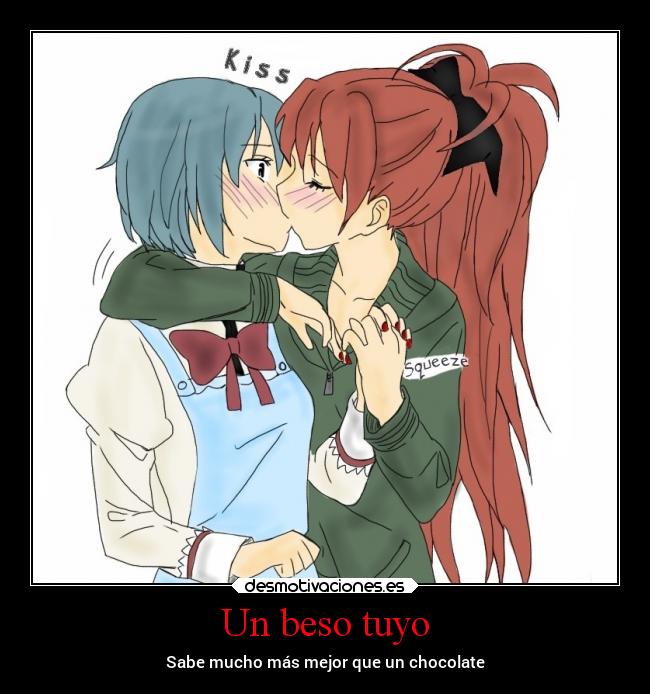 Un beso tuyo - Sabe mucho más mejor que un chocolate
