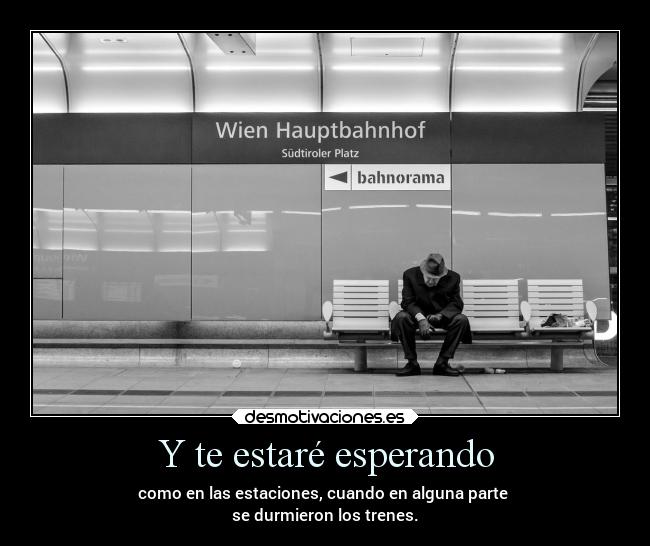 Y te estaré esperando - 