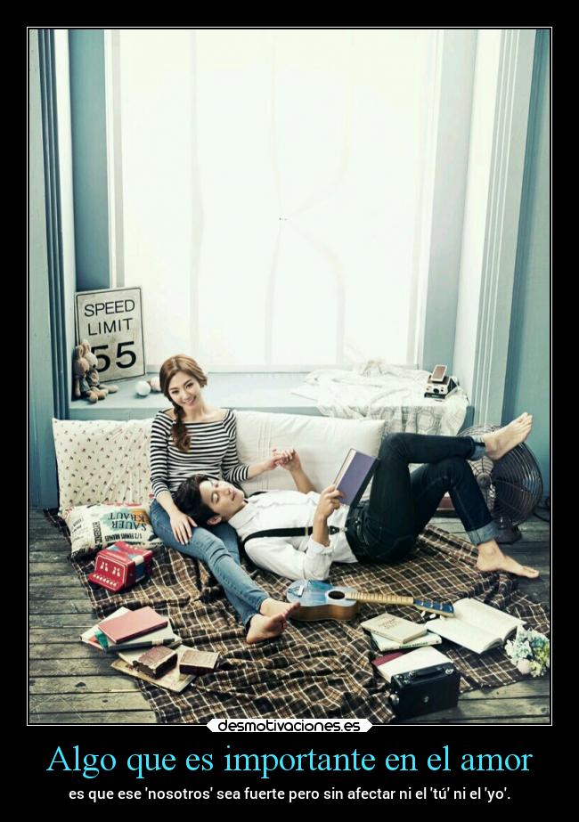 Algo que es importante en el amor -