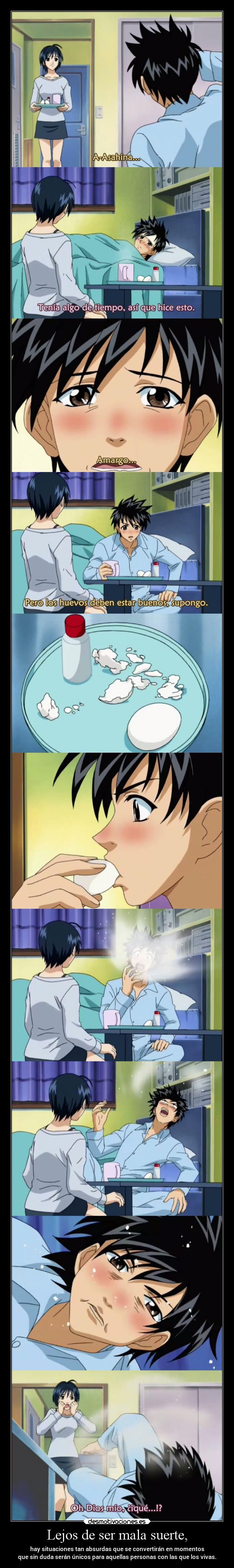 carteles anime amor risa humor amistad fail comda raptorhunters harukaze erosekai suzuka asahina akitsuki desmotivaciones