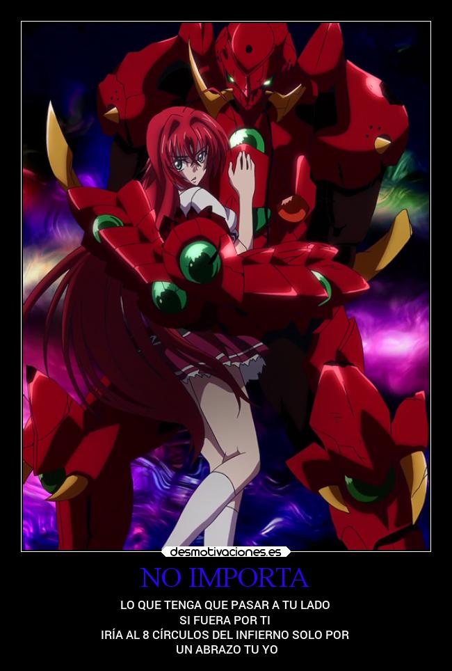 NO IMPORTA - LO QUE TENGA QUE PASAR A TU LADO
SI FUERA POR TI
IRÍA AL 8 CÍRCULOS DEL INFIERNO SOLO POR
UN ABRAZO TU YO