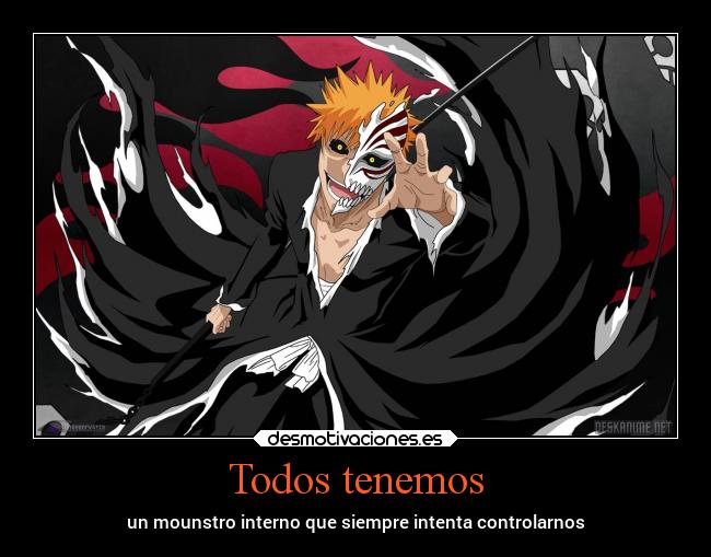 carteles anime bleach desmotivaciones