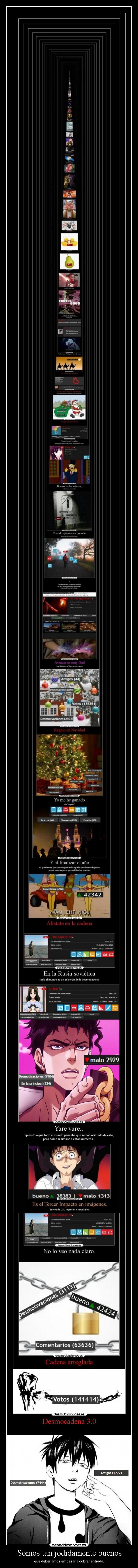 Somos tan jodidamente buenos -