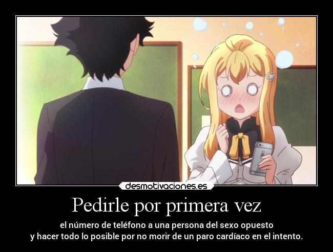 Pedirle por primera vez - 