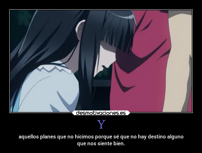 carteles anime tristeza beret coseme desmotivaciones