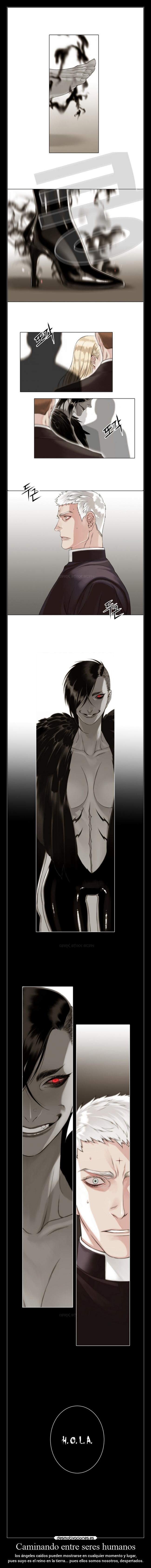 carteles anime vida mundo religion bien mal angeles demonios raptorhunters harukaze erosekai blackjune desmotivaciones