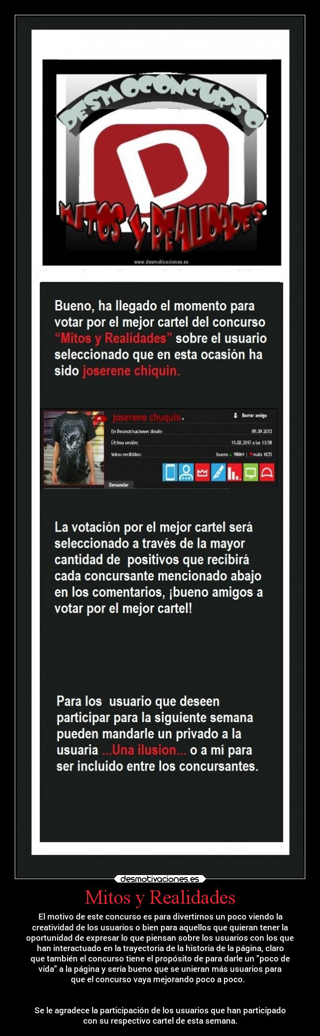 Mitos y Realidades -