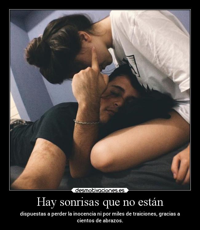 Hay sonrisas que no están - 
