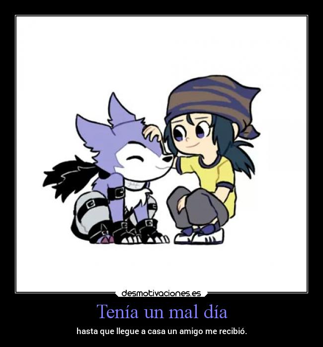 carteles ayuda amigos amistad digimon mascotas desmotivaciones