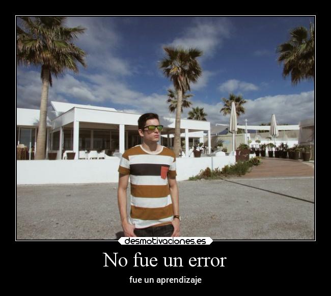 No fue un error -
