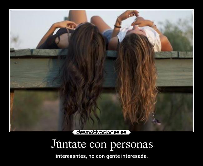 Júntate con personas - 