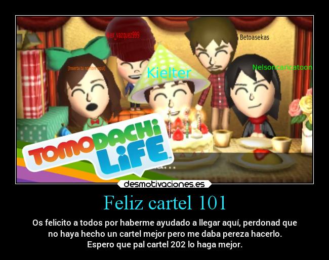 Feliz cartel 101 -