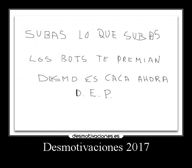 Desmotivaciones 2017 -
