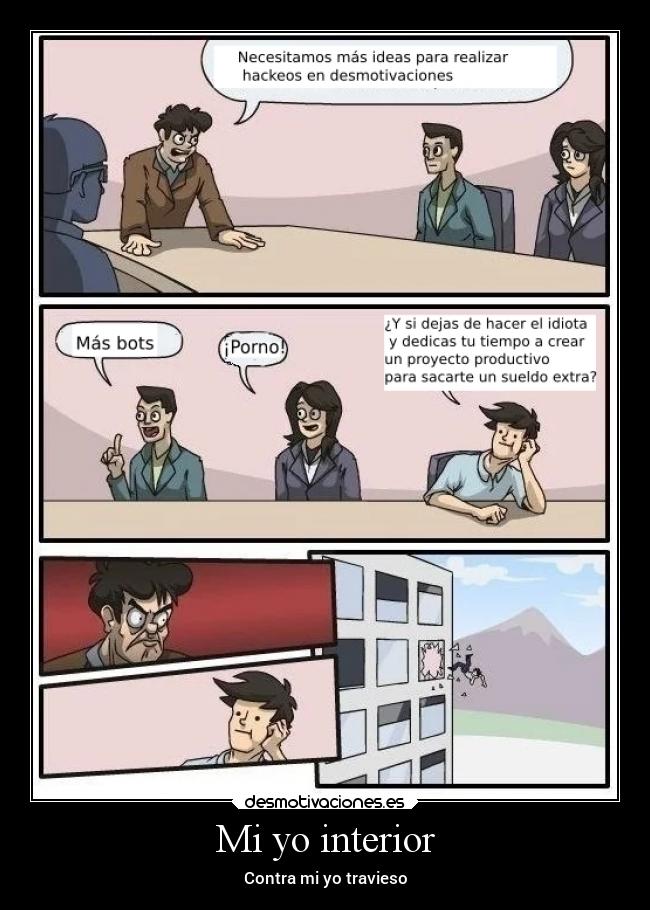 Mi yo interior - Contra mi yo travieso