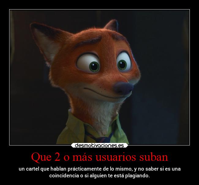 Que 2 o más usuarios suban -