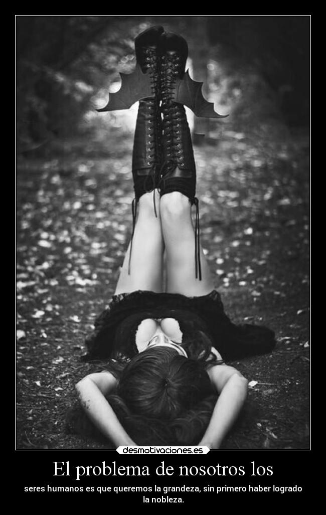 El problema de nosotros los -