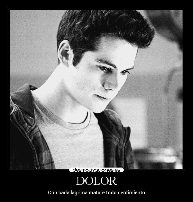DOLOR - Con cada lagrima matare todo sentimiento