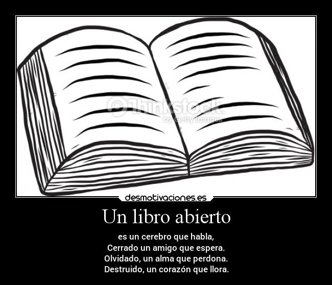 Un libro abierto -