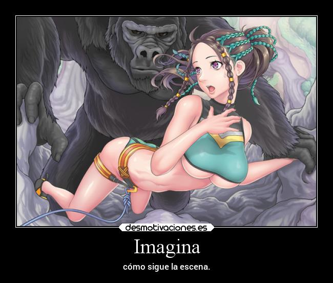 carteles humor anime clandesplazado slipkdemon harambe gorila desmotivaciones