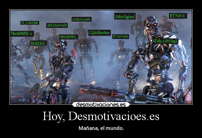 carteles humor cine terminator ataque bots vayatela desmotivaciones