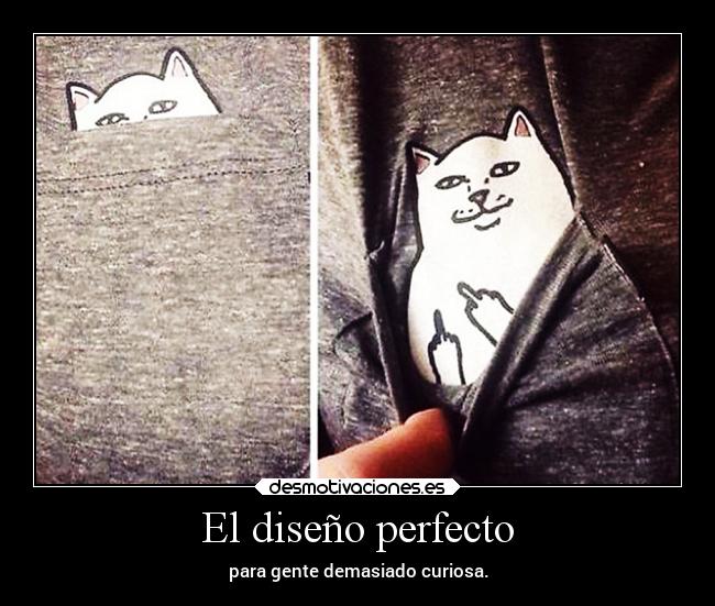 El diseño perfecto - para gente demasiado curiosa.