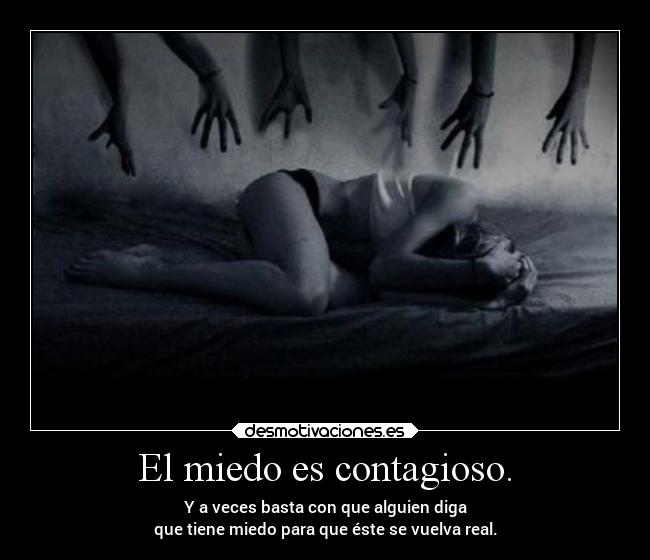 carteles miedo vida kurara7 ellibrodeloscementerios neilgaiman desmotivaciones